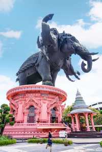 泰國免簽後，來打卡曼谷粉色三象神博物館
