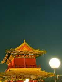 拍攝夜景的好地方正定古城