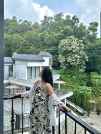 珠海！感覺住進了森林……（不想退房）