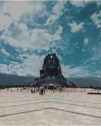 ||巨物恐懼症慎入印度濕婆神像Adiyogi
