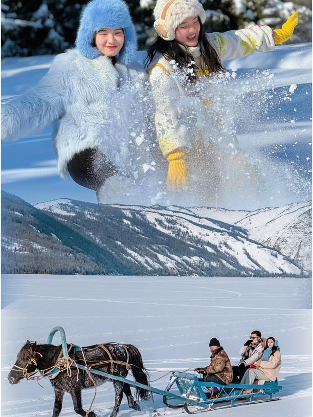 阿勒泰情侶專屬冬季賞雪攻略。