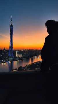 珠江新城 廣州夜景 燭光晚餐 情侶約會