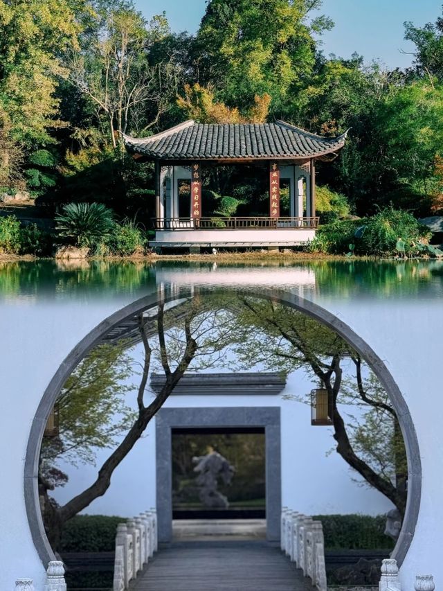 藏在九華山裡的佛性中式園林