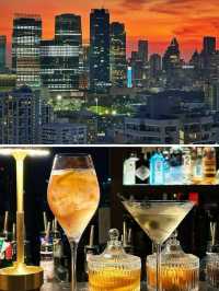 曼谷素坤逸凱悅酒店的空中酒吧和頂樓餐廳景色絕佳！