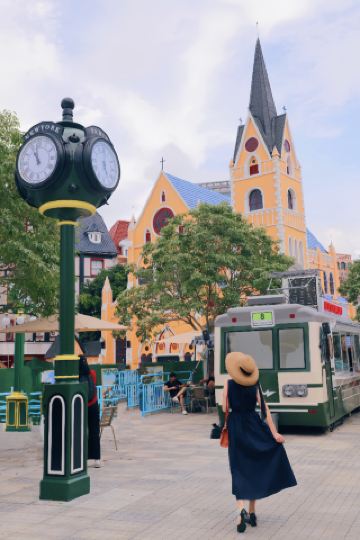 在深圳免費地鐵直達的歐洲童話小鎮