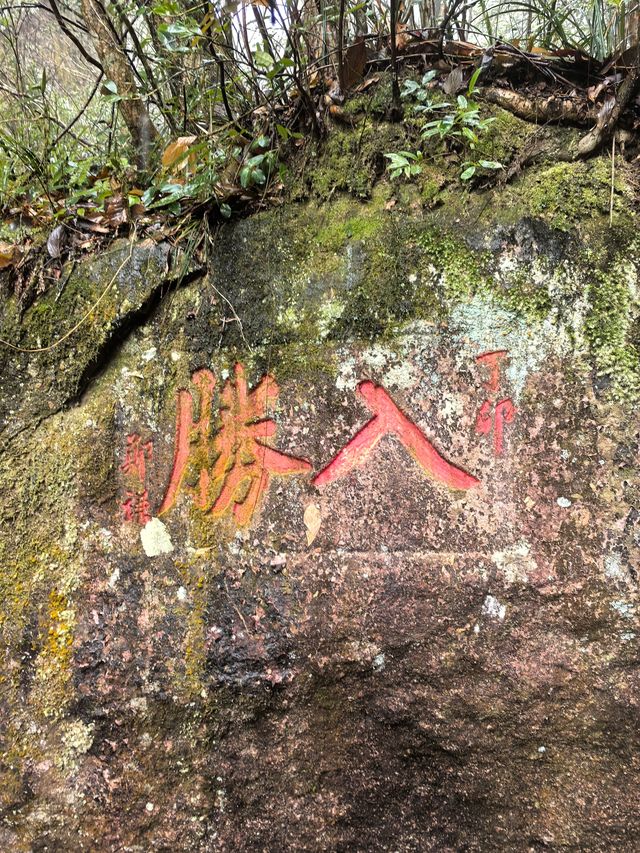 白岩山上白岩寺，立春時節春雨盛