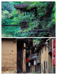 龍岩隱秘桃源，丁屋嶺古鎮遊