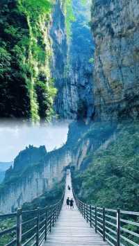 重慶消暑新地標，闖入涪陵大裂谷的隱秘清