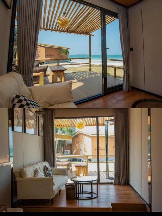 北海潿洲島！海邊木屋小院！好chill啊~