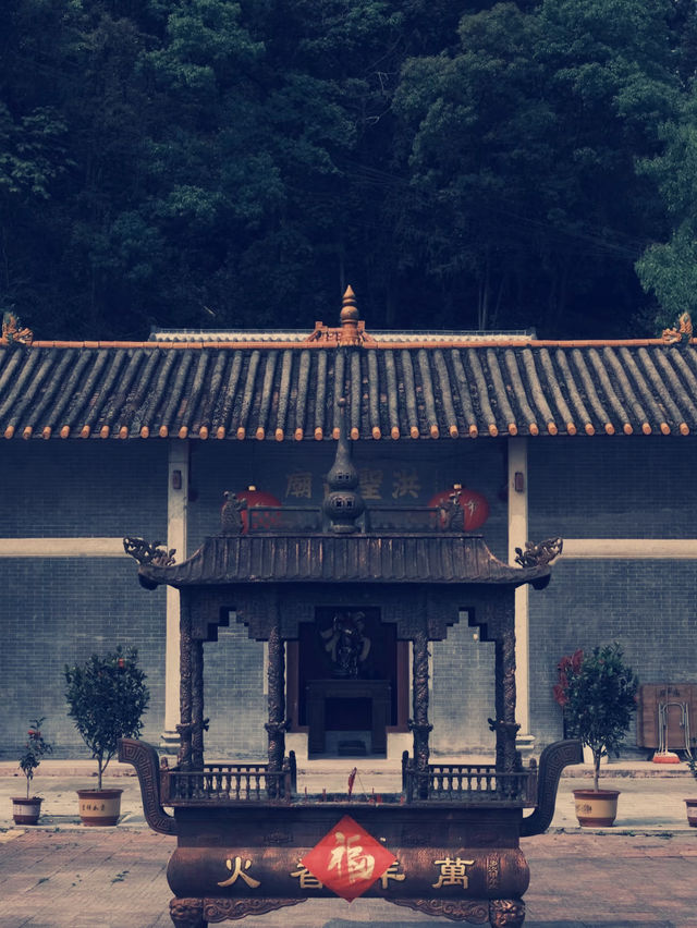 惠州洪聖古廟，尋幽探秘之旅