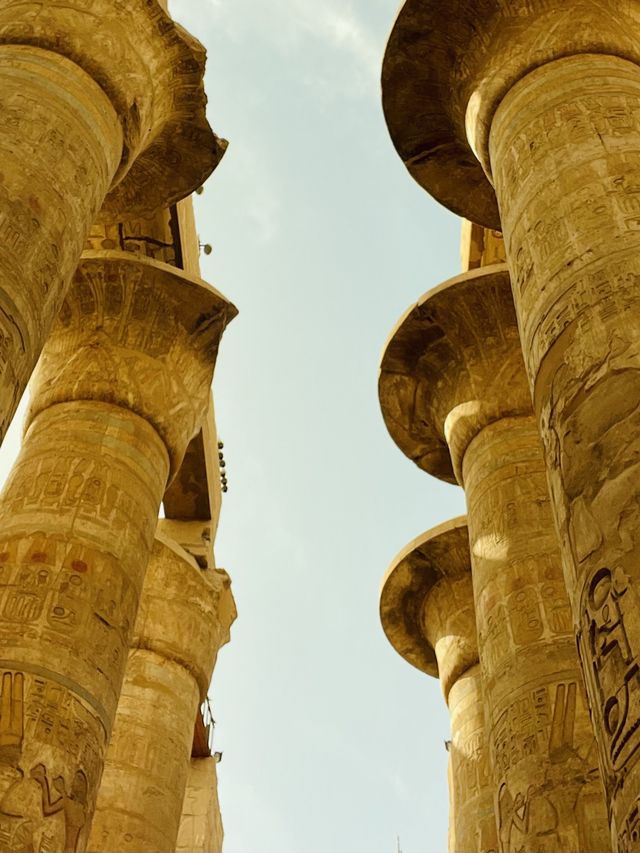 在埃及，被人類奇蹟震撼了10000次。