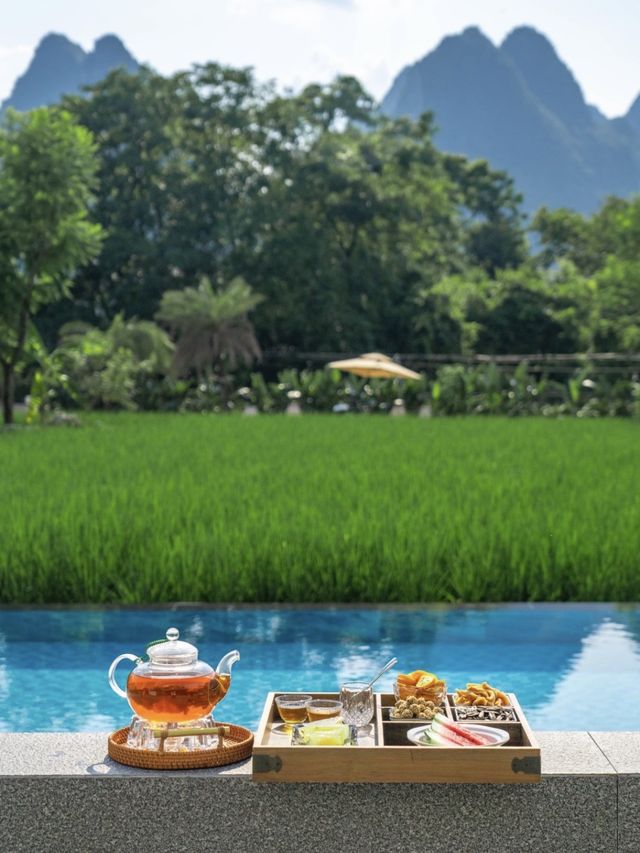 陽朔,住進桂林山水,稻田早餐食個粉~ 陽朔,住進桂林山水,稻田早餐食個粉~