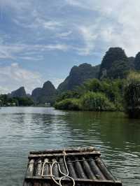 Yulong River Bamboo rafting from Jima Wharf