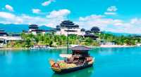 ，去陝西漢中旅遊必去的地方，龍頭山，興漢勝境，諸葛古鎮，上元觀古鎮，四天五夜的旅遊攻略，兩人出行，（
