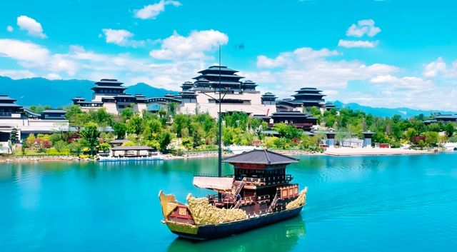 ，去陝西漢中旅遊必去的地方，龍頭山，興漢勝境，諸葛古鎮，上元觀古鎮，四天五夜的旅遊攻略，兩人出行，（