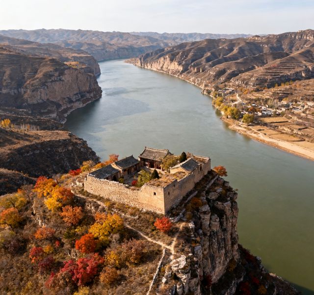 11月老牛灣,黃河峽谷的初冬私語 11月老牛灣,黃河峽谷的初冬私語