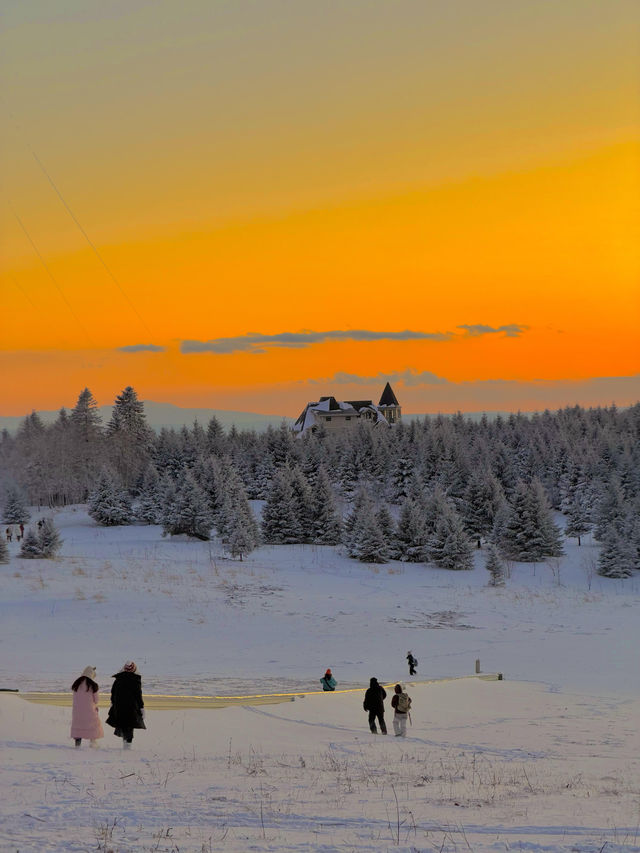 12.8|長白山日落live美得我要暈過去!!!!! 12.8|長白山日落live美得我要暈過去!!!!!