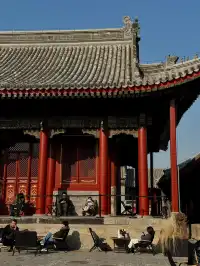 北京冬天 個胡同深處的大隱隱於市 