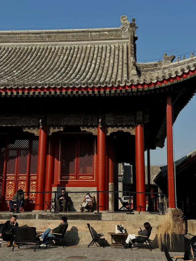 北京冬天 個胡同深處的大隱隱於市 