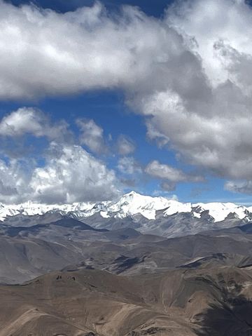 加烏拉山口：遠眺珠穆朗瑪峰