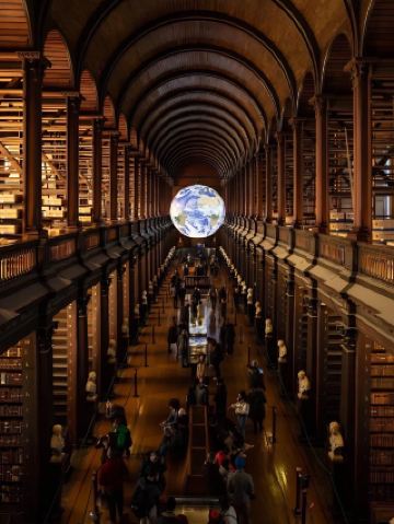 Renowned as one of "Europe's Three Oldest Libraries," how amazing is it!
