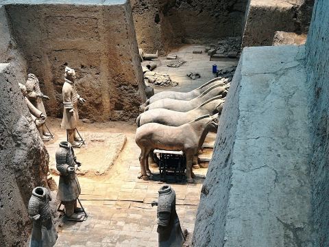 【希少】SHING02 / TERRACOTTA TROOPS 12インチ Summer vacation trip to the Terracotta Warriors with kids! This