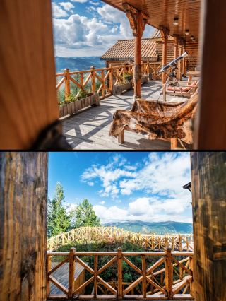 Escape to Kanas Yunding Pavilion | Stay in a natural oxygen bar cabin, relax with tea on the terrace