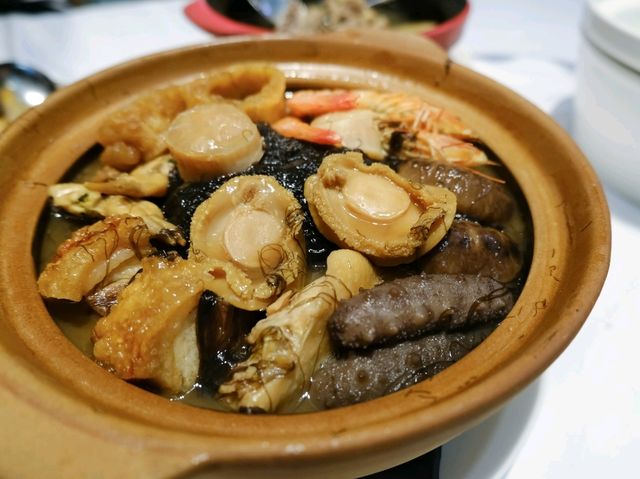 新年意頭滿滿。嚟返個鮑魚撈起