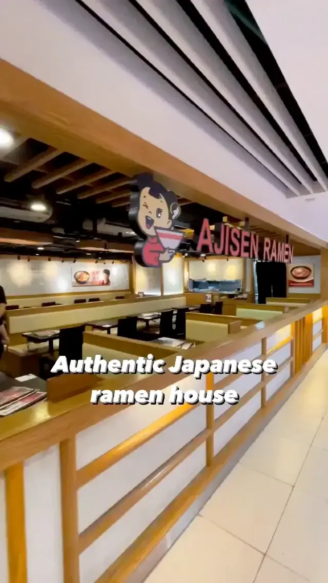 Authentic Japanese ramen house