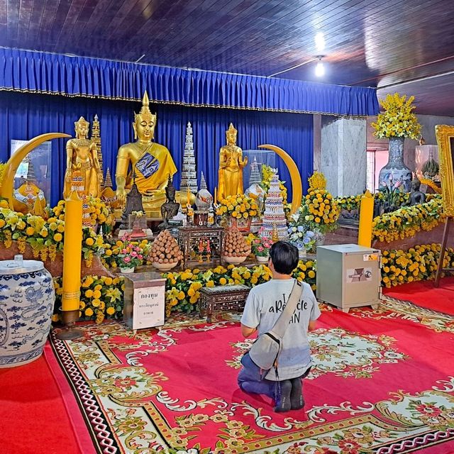 ไหว้หลวงพ่อใหญ่ชัยรังสี ชมวิหารงาม วัดป่าชัยรังสี 