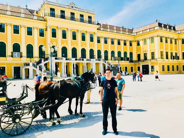 維也納的美泉宮Schoenbrunn Palace 