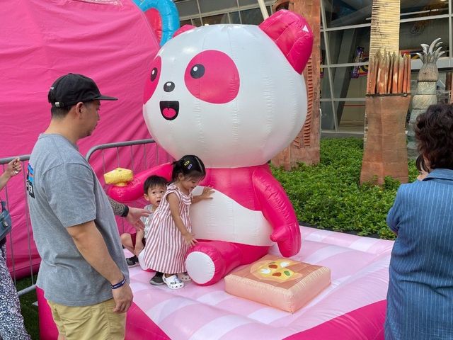 Bouncy castle carnival