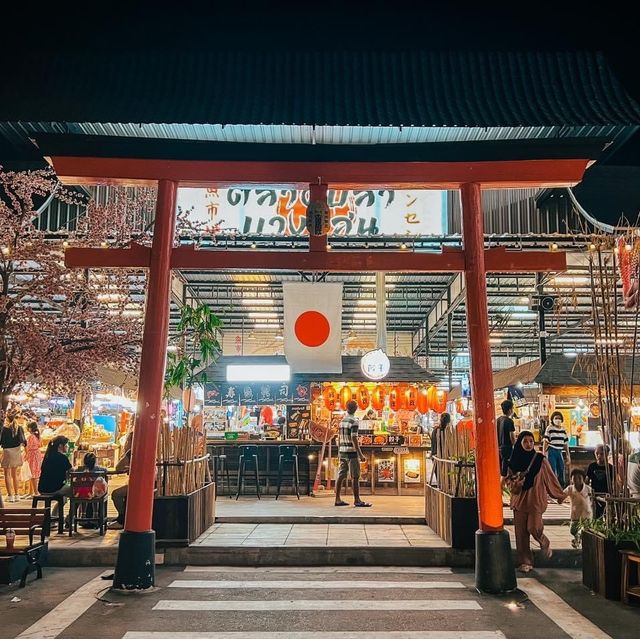 🎏 ตลาดปลาบางแสน ฟีลเหมือนไปเจแปนสุดๆ