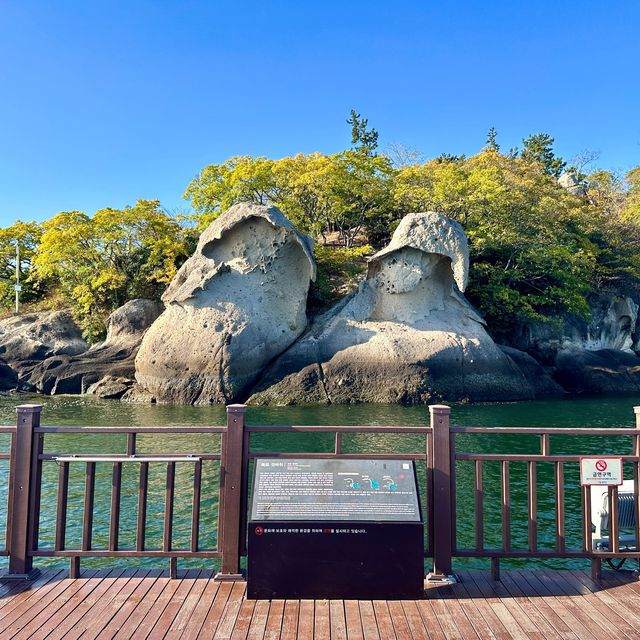 절경과 함께 보는 목포 갓바위