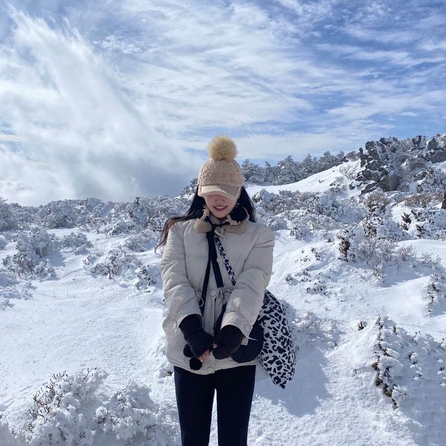 제주도 겨울 여행, 한라산 윗세오름은 필수코스 ! 제주도 겨울 여행, 한라산 윗세오름은 필수코스 !