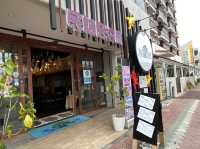 夜は三線ライブがあるそうです。ランチタイムはチャンプル定食『海物語 石垣島店』