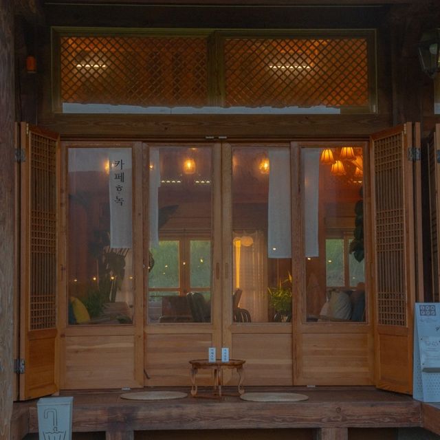 담양 창평에 으리으리한 한옥카페 “카페하녹”