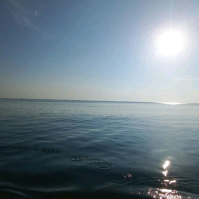 calm and peaceful sea