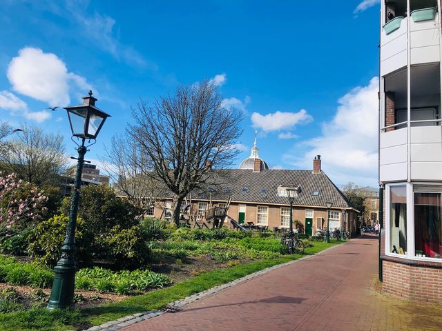 荷蘭🇳🇱萊頓公園裡的大船🚢📍Kinderspeelplaats Boot