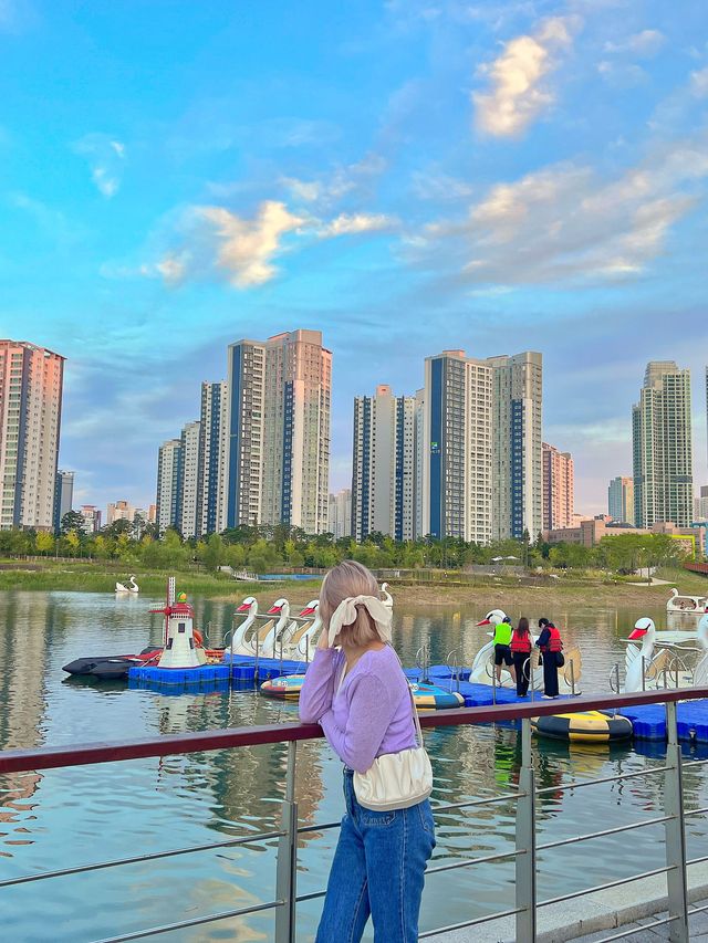 인천 청라호수공원💓