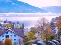 Discover amazing Autumn falls in Spiez