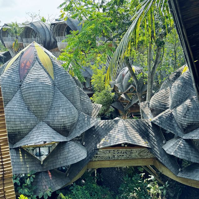 The most unique bamboo resort in Bali