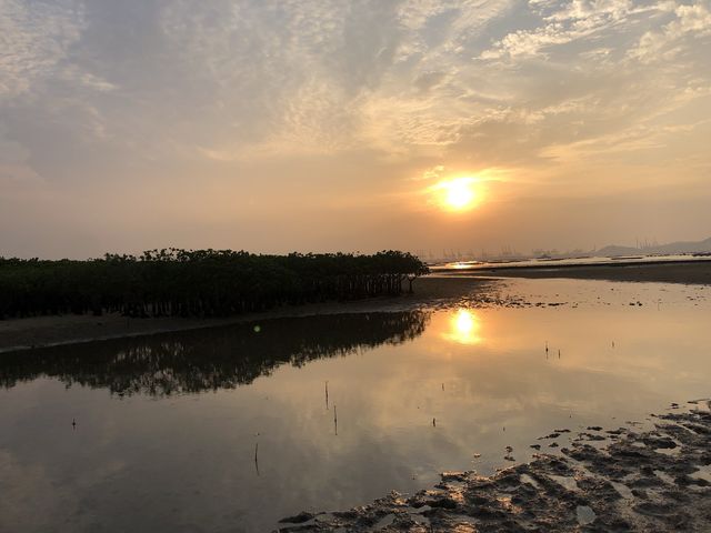 醉人日落美景🌄下白泥