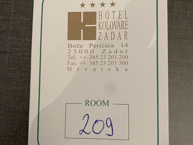 Hotel Kolovare@Zadar, Croatia