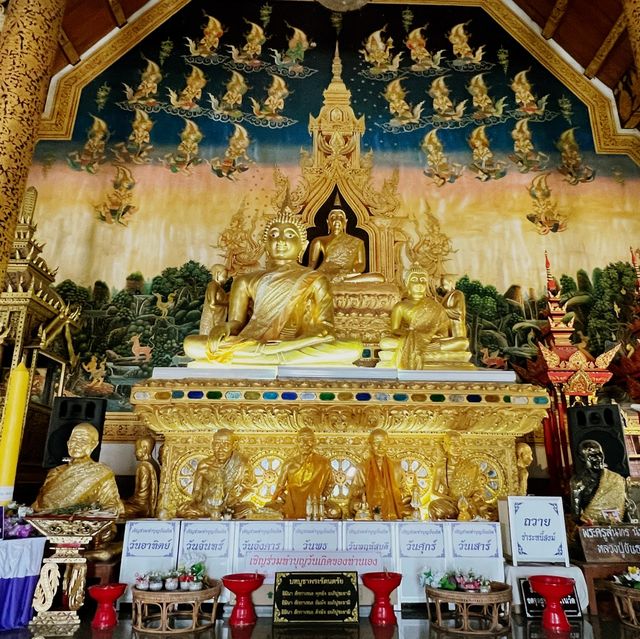 วัดทอง ของเมืองน่าน วัดศรีพันต้น🌟
