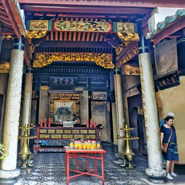 Historical temple on Lebuh King, George Town.