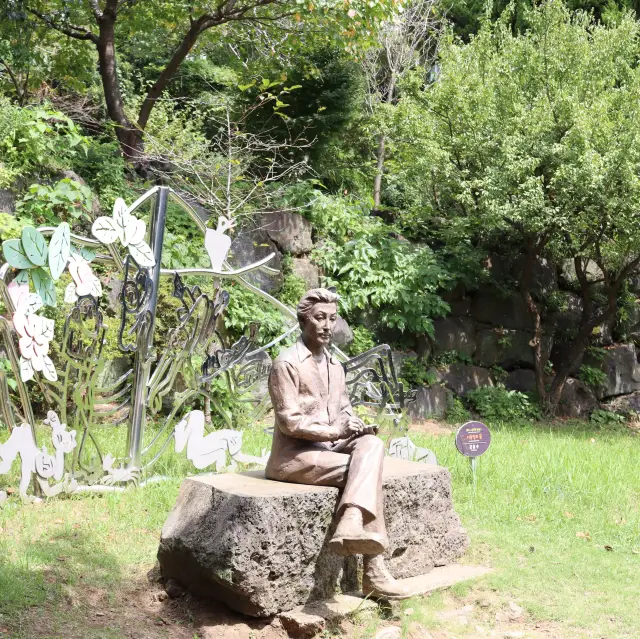 작가의 산책길 - 이중섭공원