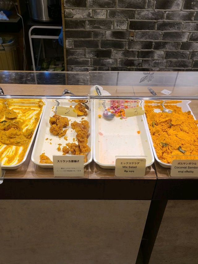 【丸の内】スリランカカレーのランチ