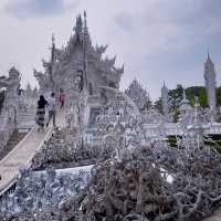 The beautiful of Wat Rong Khun - White temple