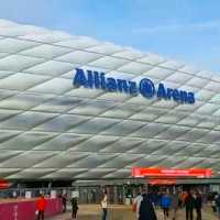 @ THE ALLIANZ ARENA, MUNICH.